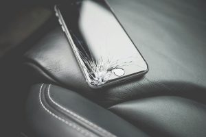 iPhone verre trempé cassé